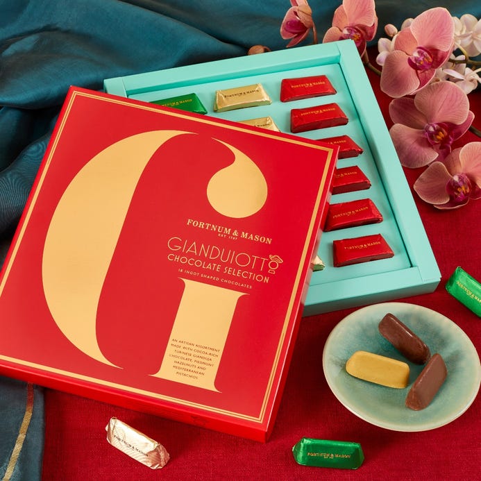 Gianduja Chocolate Selection Box 180g