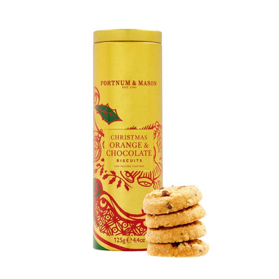 Christmas Orange & Dark Chocolate Biscuits 125g